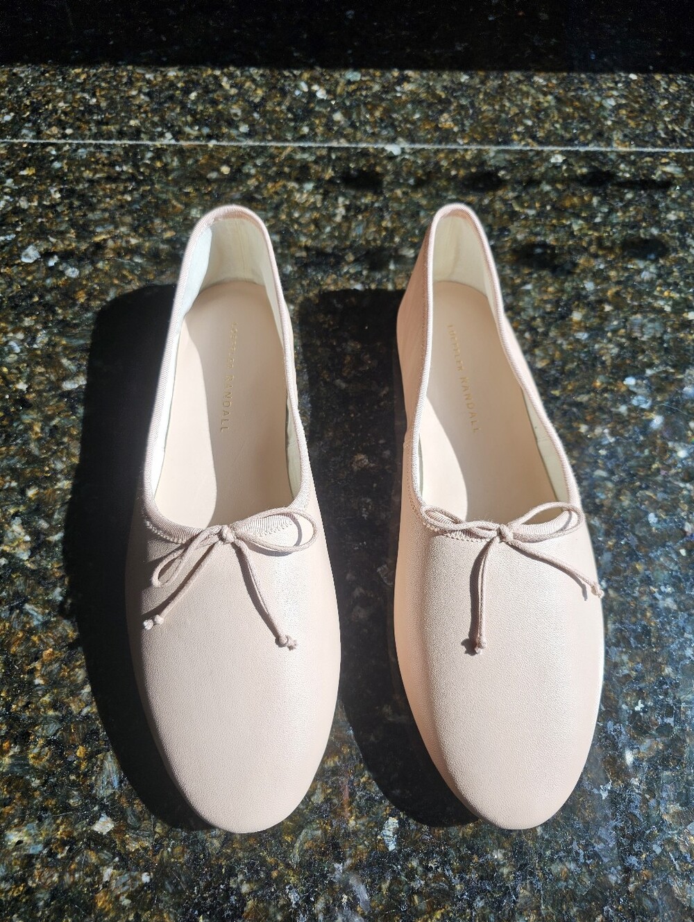 Loeffler Randall Landon Leather  Ballet Flats in Blush Sz 9.5 - Picture 15 of 17